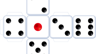 サイコロ展開図